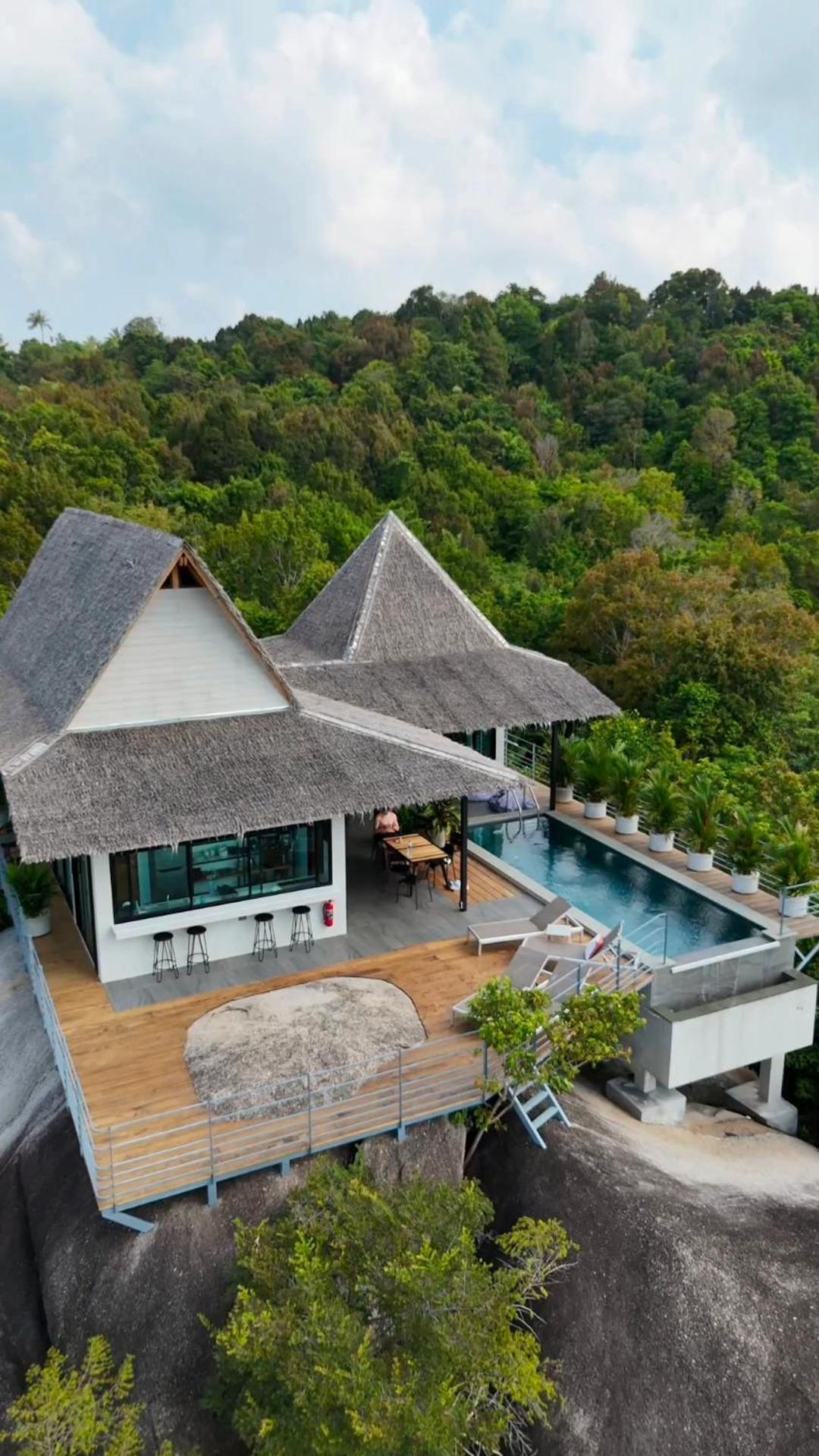 Villa On The Rock - 360 Bay View Thongsala Exterior foto